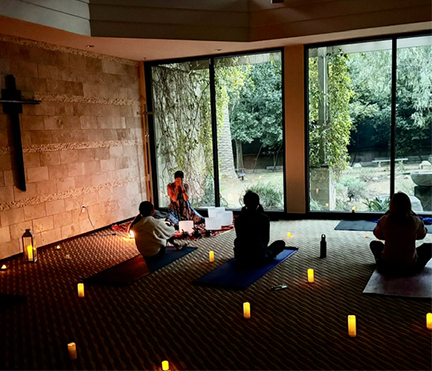 LCPC Parent Ed to offer Candlelight Yoga and Mindfulness Class