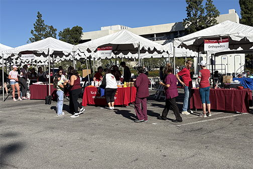 USC-VHH Health Fair – Hot and Informative